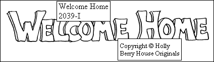 Welcome Home