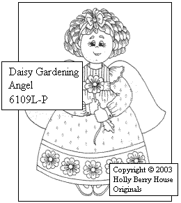 Daisy Gardening Angel
