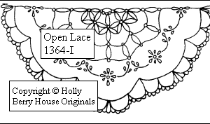 Tea Towel - Open Lace