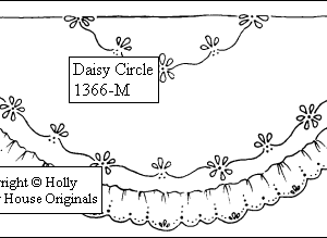 Tea Towel - Daisy Circle