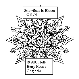 Snowflake in Bloom