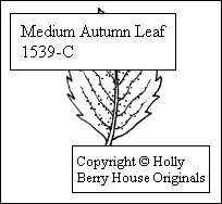 Medium Autumn Leaf