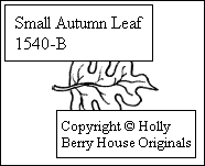 Small Autumn Leaf