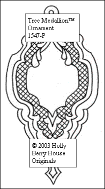 Tree Medallion Ornament