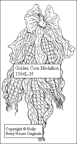 Golden Corn Medallion