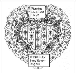 Victorian Lace Heart