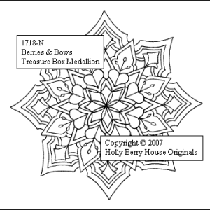 Berries & Bows Medallion