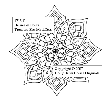 Berries & Bows Medallion