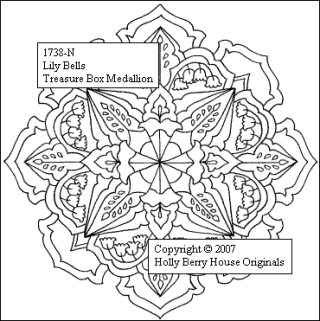 Lily Bells Medallion