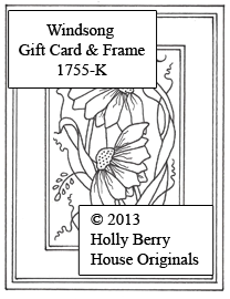 Windsong Gift Card & Frame
