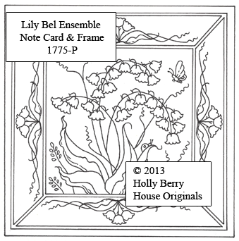 Lily Bell Ensemble Note Card & Frame