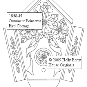 Poinsettia Bird Cottage