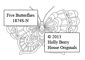Five Butterflies