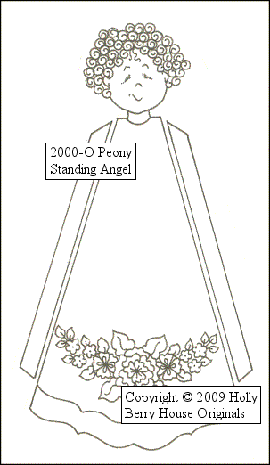 Peony Standing Angel Kit