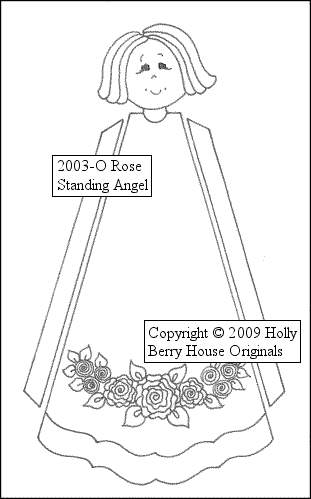 Rose Standing Angel Kit