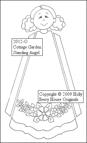 Cottage Garden Standing Angel Kit