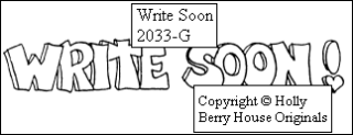 Write Soon