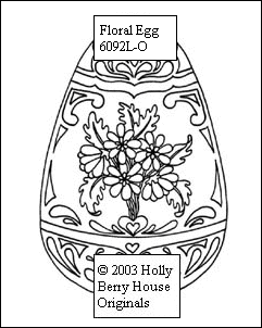 Floral Egg