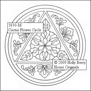 Cactus Flower Circle