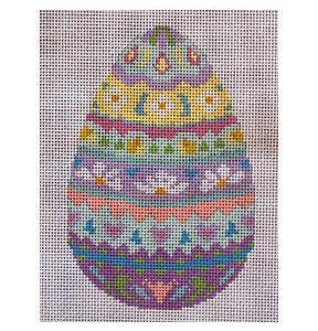 Daisy Egg Canvas