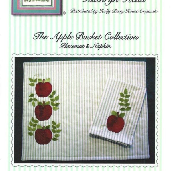 Apple Basket Placemat & Napkin