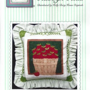 Apple Basket Pillow