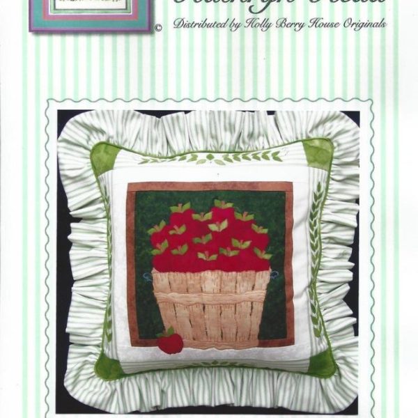 Apple Basket Pillow